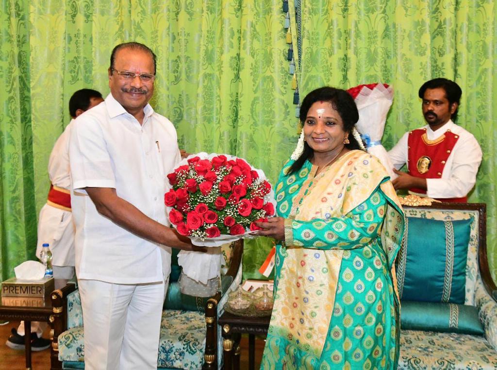  at Raj Bhavan, Telangana.
