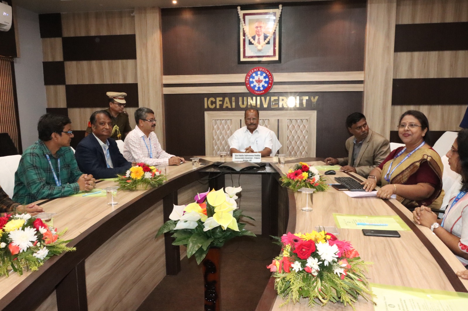 Visiting ICFAI