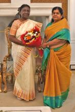 With President