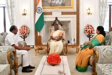 With President