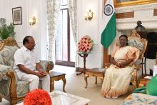 With President