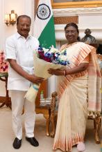 With President