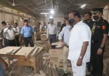 Hon'ble Governor Shri Indra Sena Reddy Nallu visited Tripura Forest Development & Plantation Corporation Limited (TFDPC) Industrial Estate, Nagicherra , Anandanagar.